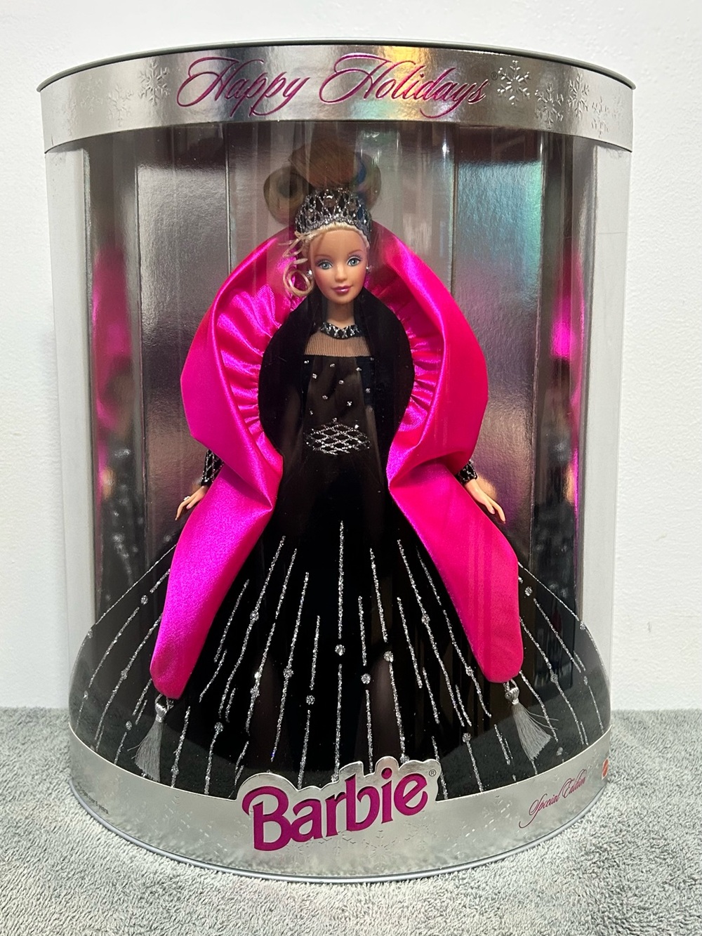 New! Vintage 1998 Happy Holidays Barbie Doll Special Edition